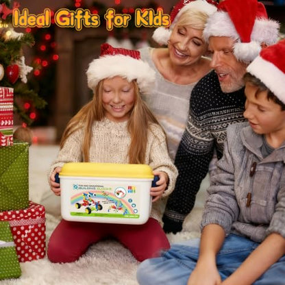 STEM Toys for 3 4 5 6 7 8+ Year Old Boy Birthday Gift, Boys Toy Age 4-6 6-8 - style: 142pcs