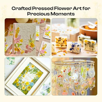 Caydo Extra Large Flower Press Kit, 15"x11.4" 4 Layers Wooden Flower Pressing Kit for Adults - Pressed Flowers, Herbs & Leaves, DIY Wedding Bouquet Flowers Preservation for Frame Bookmark Scrapebook - size: 15"x11.4"