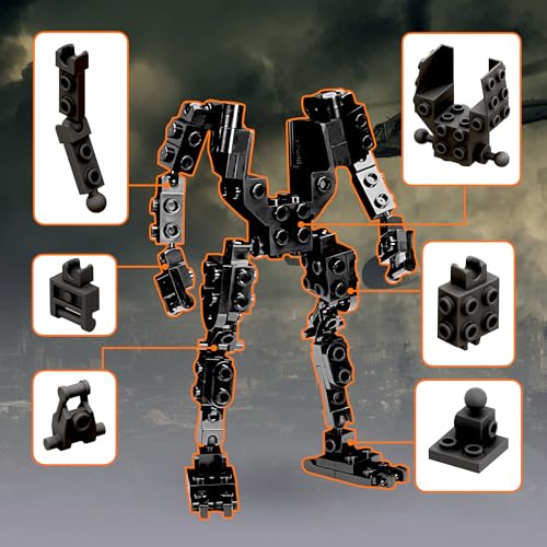 MyBuild Armed Forces Alpha Core 5029 | Tactical Mech Building Set | 14+ - style: 5029