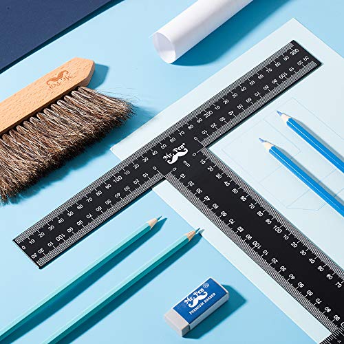 Mr. Pen - T Square, T Ruler, 45 cm, Metal, T Square Ruler, Drafting Tools - size: 18 inch