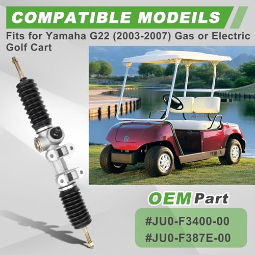 10L0L Golf Cart Steering Gear Box Assembly for Yamaha G22 & G29 Drive