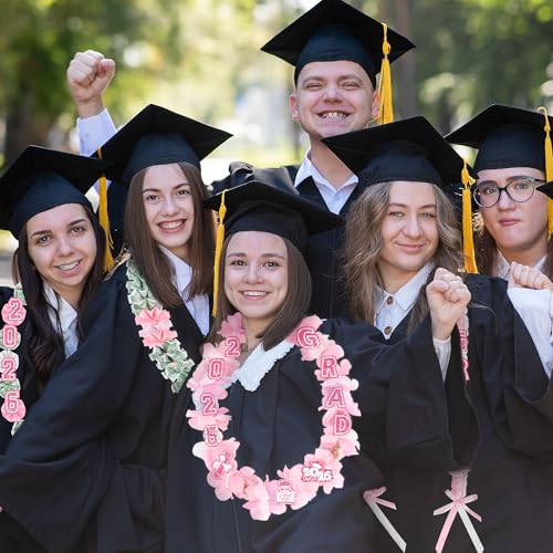 Money Leis for Graduation 2026 - Graduation Leis 2026 Pink Graduations Leis - color: Money Leis - Pink