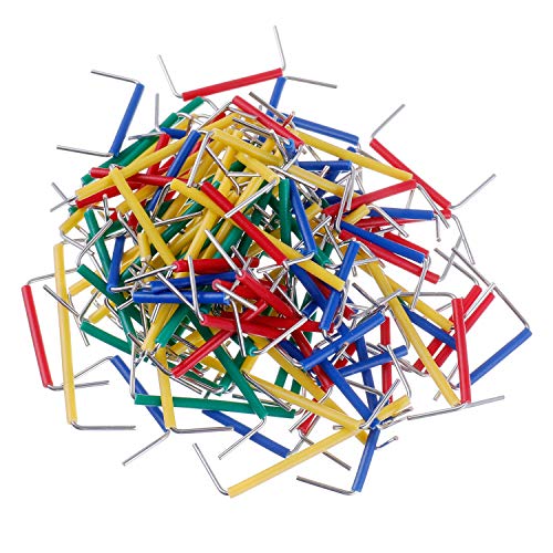 BOJACK 14 Vaules 840 pcs 2-125mm Solderless Flexible Breadboard Connecting Line Cables Breadboard Jumper Wires kit - size: 14 Vaules 2-125mm / 840 Pcs