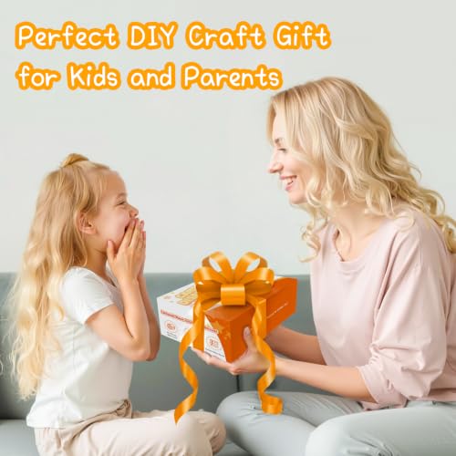 DIY Wooden Candy Dispenser, STEM Building Kit for Kids, Paint and Stickers
