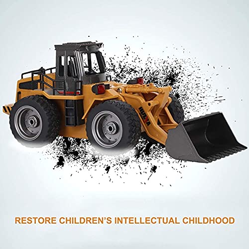 1:18 Sace Remote Control Construction Dump Truck Toy RC Bulldozer Rc Construction Vehicle Truck Boys (Bulldozer)