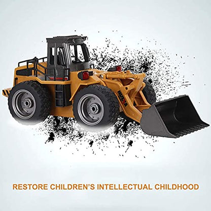 1:18 Sace Remote Control Construction Dump Truck Toy RC Bulldozer Rc Construction Vehicle Truck Boys (Bulldozer)