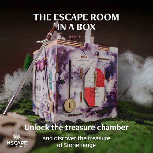 INSCAPE Stonehenge´s Legacy Puzzle Box for Adults Escape Room in A Box Game