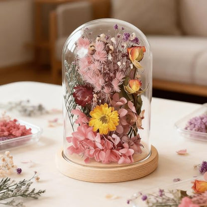 2PCS Dried Flowers Kit, Natural Dried Flowers Kit for DIY Crafts, Scrapbook, Card Making (Style15_28) - color: Style15_28
