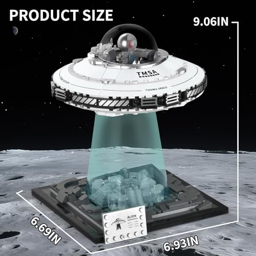 BNG UFO Space Building Block, UFO Toy Building Set - style: UFO Set