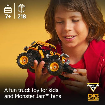 LEGO Technic Monster Jam DIGatron Pull-Back Monster Truck Toy - Building Toy for Kids, Boys and Girls, Ages 7+ - Creative Gift Idea for Lovers of Trucks - 42199 - style: DIGatron