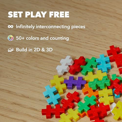 PLUS PLUS Mystery Makers, Robots Bundle 2 - Building Blocks Set - style: Robots, Bundle 2