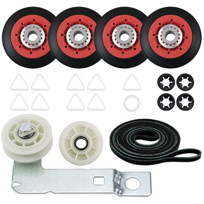 4392067 Dryer Repair Kit with W10837240 Idler Pulley for Whirlpool Dryer
