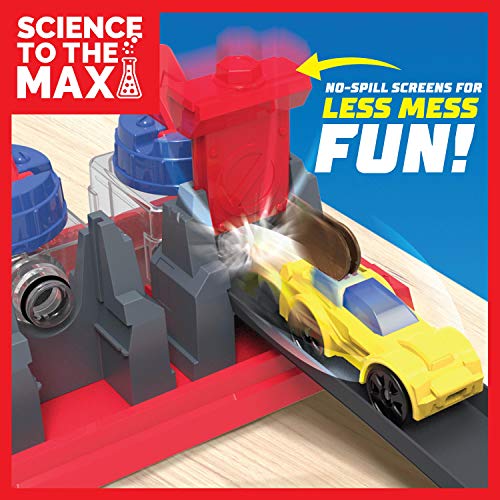 Be Amazing! Toys Science to The Max DIY Rocket Car Science Experiment for Kids & Teens - STEM Chemistry Kit for Boys and Girls - Make Your Own Water Rocket with Race Track for Ages 8+