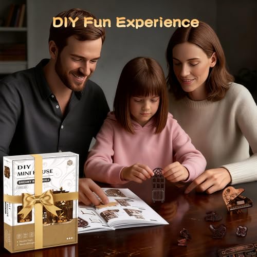 Book Nooks for Adults, DIY Miniature Dollhouse BookNook Kit-Dream Booktore - color: 3d-book Room0