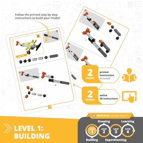 Engino STEAM Labs, How Solar Energy Works, STEAM Kit for Ages 8+, Building Kit, STEM Toys for Girls & Boys, Learning & Education Toys (4 Models) - style: How Solar energy works?