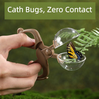 Leking Bug Catcher Kit for Kids 5 Pcs, Kids Outdoor Explorer Kit with Butterfly Net, Insect Observation Cage, Tweezers and Magnifying Glass, STEM Learning Bug Catching Set for Toddler Age 3-12