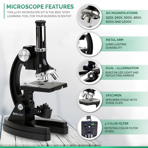 AmScope M30-ABS-KT2-KVB2 Black Metal Arm Starter - style: C) Kit + Fossil Dig Kit