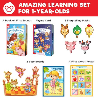 Doctor Jupiter Now I AM 1 Educational Learning Toy for 1 Year Olds - style: Now I AM 1
