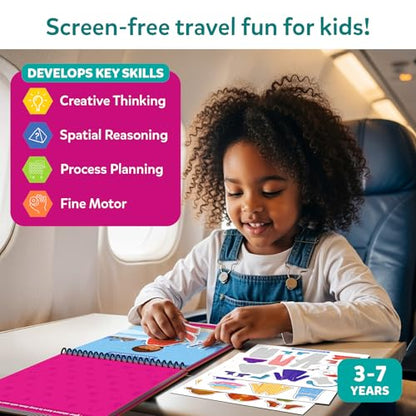 Skillmatics Peelies Dress Up – Reusable Sticker Book, Activity for Toddlers - style: Dress Up
