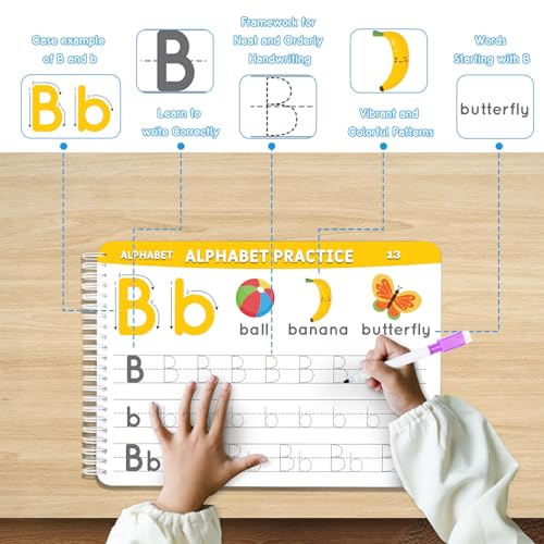 Preschool Learning Activities Pre K Workbooks Tracing Busy Book Age 3-5