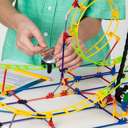K'NEX Education - STEM Explorations: Roller Coaster Set ‚ 546 Pieces, Creative Building Set‚ Ages 8+