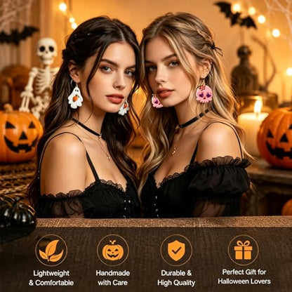 11 Pcs Spooky Halloween Polymer Clay Cutters Set - Skeleton, Skull & Tarot Themed Clay Cutters for Polymer Clay Jewelry Making, Fit Halloween Party Gift - color: Geometry-11pcs