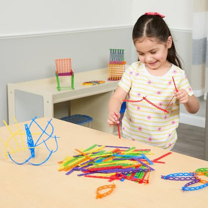 Excellerations Bendable Construction Rods - 480 Pieces
