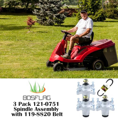 3PK 139-3214 Spindle Assembly with Belt for Toro ss5000 mx5060 Deck - size: 3x121-0751C