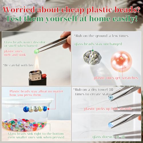 1500 Pcs Crystal Glass Beads for Jewelry Making – 12 Styles Bicone, Rondelle, Cube, Teardrop & 3mm Spacer Beads, DIY Bracelet Necklace Earring Craft Kit with Organizer Box(Vavy Blue) - color: Vavy Blue