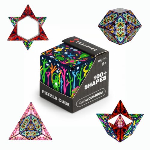 Shashibo DODECA Magnetic Puzzle Cube, Stress Relief Fidget Toy - color: Eternal Friends, size: DODECA
