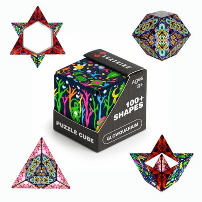 Shashibo DODECA Magnetic Puzzle Cube, Stress Relief Fidget Toy - color: Eternal Friends, size: DODECA
