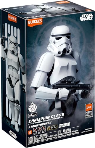 Blokees - Star Wars EPV: The Empire Strikes Back - CC02 Series - Stormtrooper - Assembly Required - No Tools - No Paint - No Glue - No Cutting - Age 14+