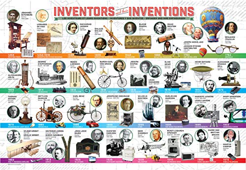 EuroGraphics Great Inventions Jigsaw Puzzle (200-Piece) - size: 200 Piece Puzzle, style: EuroGraphics Great Inventions Jigsaw Puzzle (200-Piece) (6200-0724)