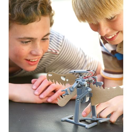 4M Green Science Solar Robot Kit, DIY Walking Robot STEM Toy for Kids 5+