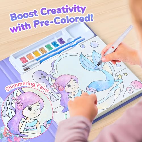 JoyCat Paint with Water Coloring Books for Toddlers (Underwater World) - style: Underwater World