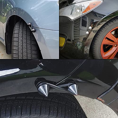 JDM Spike Bumper Quick Release Kit 4-Piece Blue - color: Spike Blue