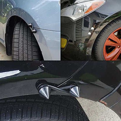 JDM Spike Bumper Quick Release Kit 4-Piece Blue - color: Spike Blue