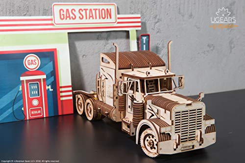 UGEARS 70057 Trailer for Heavy Boy Truck VM-03 Mechanical Model kit