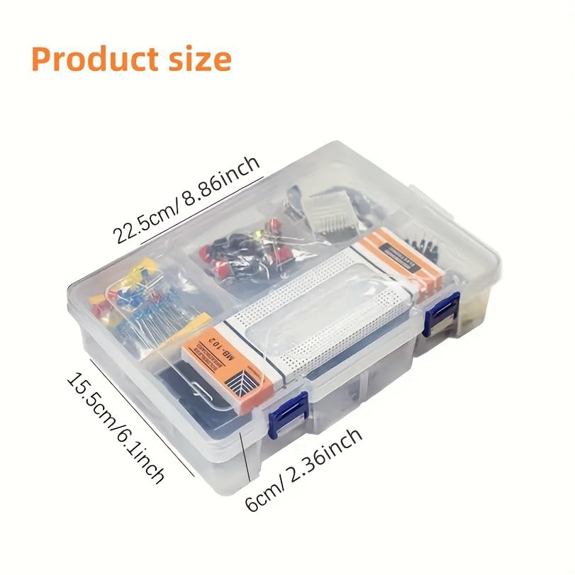 RFID kit for Arduino UNO R3 Upgraded Learning kit with Retail Box RFID Arduino UNO R3 Starter kit with LCD Display, breadboard, sensors and More Than 40 Components