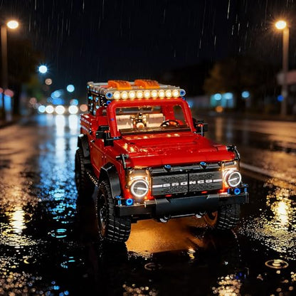 LED Light Kit Compatible with Lego 42213 Technic Ford Bronco SUV - color: Touch Switch Version