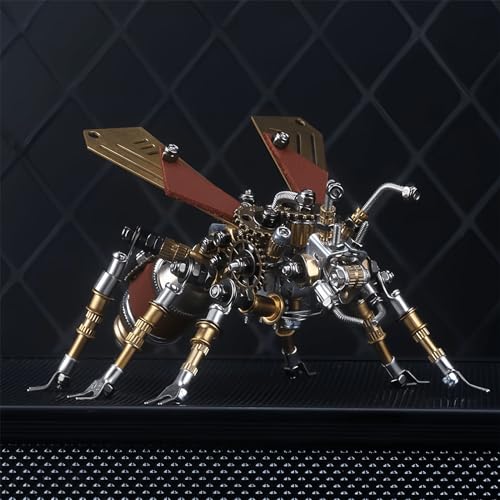 Adult 3D Metal Puzzle, Punk Insect Metal Model Set, 3D Puzzle Mechanical Insect Building Blocks, Fun DIY Assembly, high-end Men's Gifts. - color: Mechanical Flying Ant
