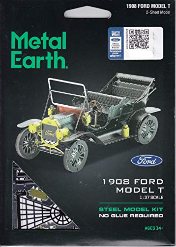 Fascinations Metal Earth 1908 Ford Model T Dark Green 3D Metal Model Kit