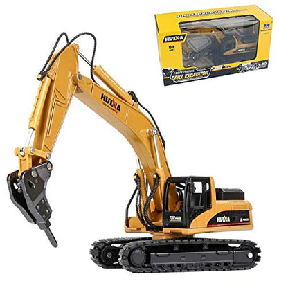 Gemini&Genius Drill Excavator, Demolition Machine Construction Vehicle Toys