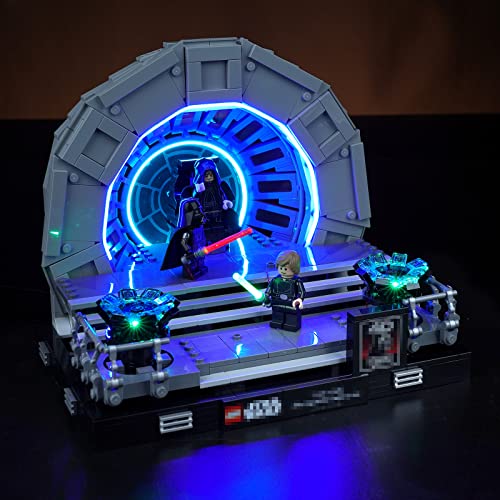 VONADO Light Kit Compatible with Lego Emperor's Throne Room Diorama 75352, DIY Lighting for Lego Sets, Birthday Gift - style: Light Compatible with Lego Emperor Throne Room