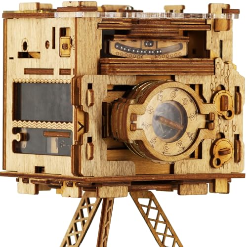 iDventure Cluebox PRO Sherlock's Camera, Escape Room Puzzle Box for Adults - color: Camera of Sherlock Holmes