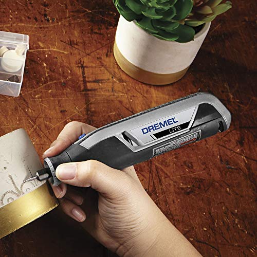 Dremel Lite 7760 N/10 4V Cordless Rotary Tool Kit with Variable Speed
