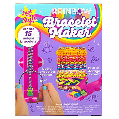 Just My Style Shamballa Bracelets by Horizon Group USA, Rainbow - style: Rainbow