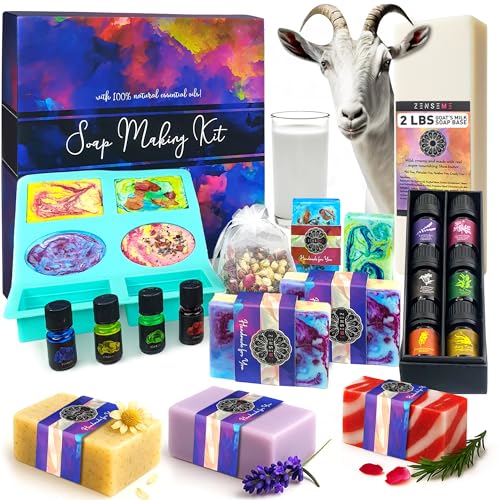 Soap Making Kit for Adults, Make Your Own Soap with Melt & Pour - DIY