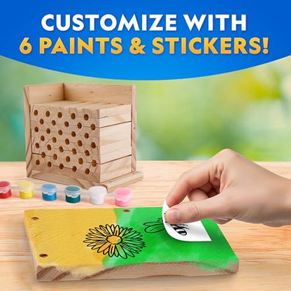 National Geographic Build a Bee Habitat Nature Craft Kit for Kids - style: DIY Bee Habitat