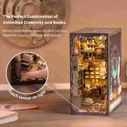 Fsolis Book Nook Kit, Booknook Halloween (Magic Pharmacist) - color: Magic Pharmacist